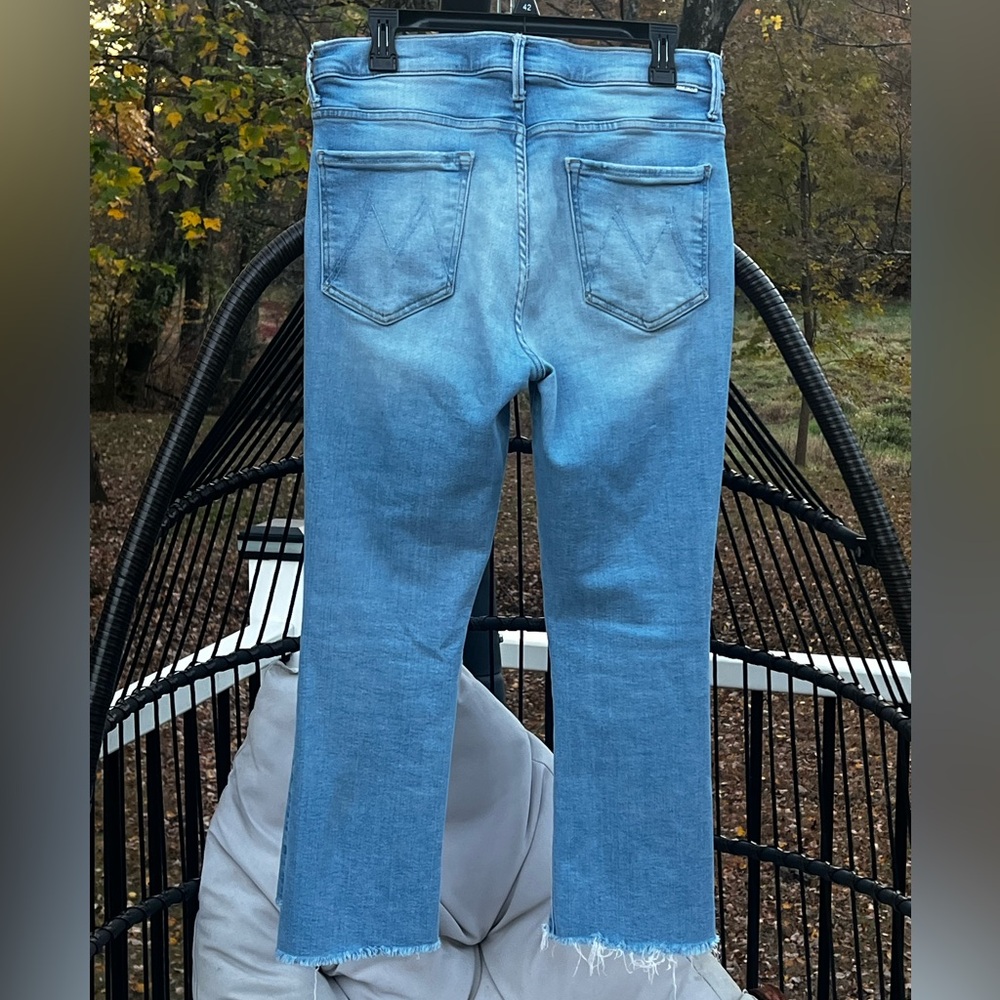 MOTHER THE INSIDER CROP STEP FRAY IN LIMITED EDITION SIZE 32 - Picture 6 of 12
